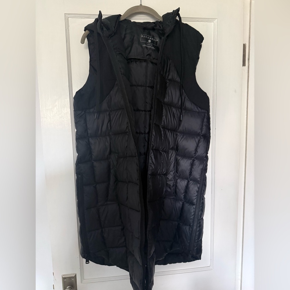 Bernardo long puffer vest